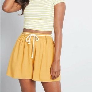 NWT ModCloth So Easy Going Shorts / XS